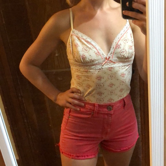 Vintage lingerie top/crop - Picture 1 of 4
